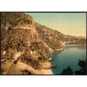  View on the road to La Turbie, eze and St. Jean,Riviera 