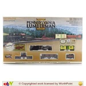  Bachmann Pennsylvania Lumberman Train Set 160 695 Ho: Toys 