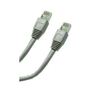  CAT5E, STP (Shielded), with Molded Boot, 350MHz, Gray, 11 