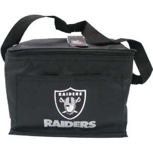    Oakland Raiders Insulated 6 Pack Cooler Lunch Bag: Automotive