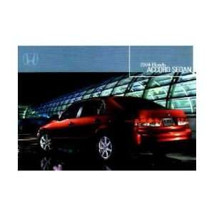  2004 HONDA ACCORD SEDAN Post Card Sales Piece: Automotive