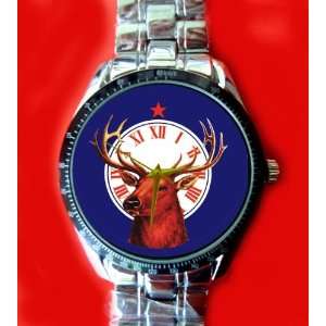 ELKS LODGE   Collectible 36 mm Stainless Steel Gents Watch   Never 