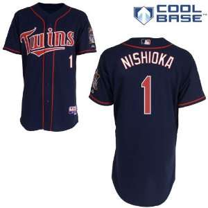  Tsuyoshi Nishioka Minnesota Twins Authentic Home Alternate 