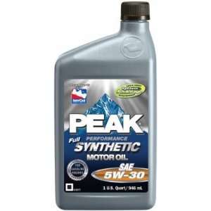   Automotive Product P3ms57 Peak Synthetic Motor OIL Qt: Automotive