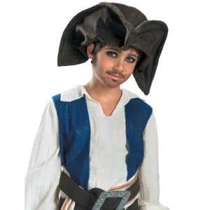   : Kids Pirates of the Caribbean Hat   Official Costumes: Toys & Games