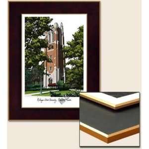 Michigan State, Beaumont Tower Collegiate Laminated Lithograph:  