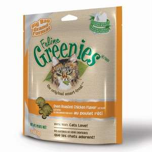 Lot Feline Greenies Cat Treat Dental Treats 6oz bags  