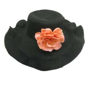  Peach Flower Elegance Hat