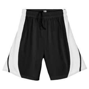  Badger B Ball Mesh Basketball Shorts BLACK/WHITE A3XL 