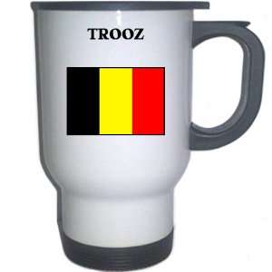 Belgium   TROOZ White Stainless Steel Mug