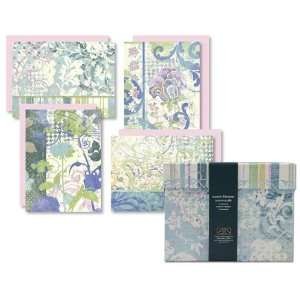  Karen Foster Design Boxed Notecards Azure Blooms Arts 