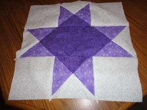 Plastic Templates   15 Ohio Star quilt   Easy  