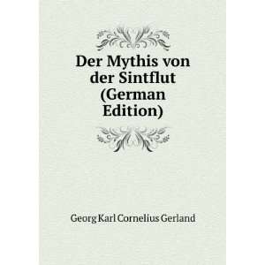   von der Sintflut (German Edition) Georg Karl Cornelius Gerland Books