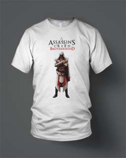New Assassins Creed Brotherhood Ezio T Shirt S to 5XL  
