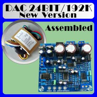 Assembled AK4396 DAC Kit 2496 CS8416 24BIT 192K DAC Decoder Board 