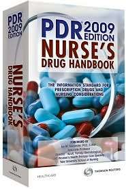 PDR Nurses Drug Handbook 2009, (1563637014), Thomson Reuters 