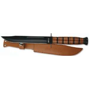  Leather Handle Combat Knife 