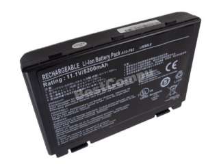 laptop 6cell battery fr ASUS K60IJ K50IJ K50I K60I K70IJ A32 F82 
