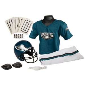   Youth NFL Deluxe Helmet and Uniform Set:  Sports & Outdoors