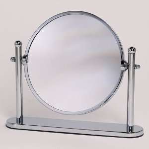 Vanity Table Mirror   Satin Nickel