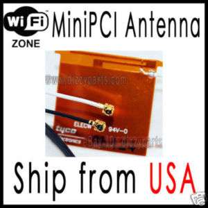 NOTEBOOK Wi Fi WIRELESS Mini PCI PCI e INTERNAL ANTENNA  