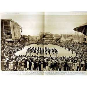  1951 FESTIVAL BRITAIN PIPE BAND SOUTH BANK LONDON