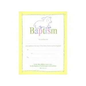  Certificate Baptism 