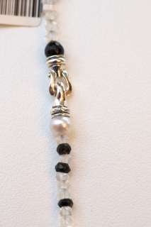 New DAVID YURMAN 48 Tweejoux Beaded Necklace with Black Onyx 