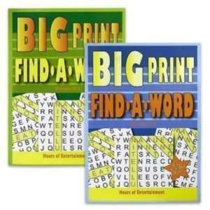  Big Print Find A Word Puzzles Book, Case Pack 48: Office 