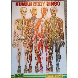  Human Body Bingo Puzzle and Game Toys & Games