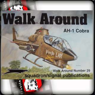 NEW AH 1 BELL COBRA ATTACK HELICOPTER WALK AROUND REFERENCE BOOK FROM 