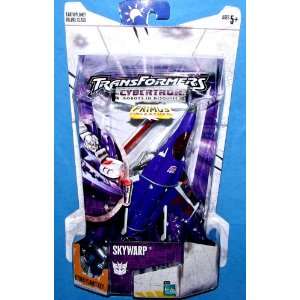  Transformers Cybertron Primus Unleased   Skywarp BONUS DVD Toys