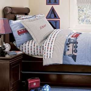  Pottery Barn Kids Locomotive Quilted Bedding: Baby
