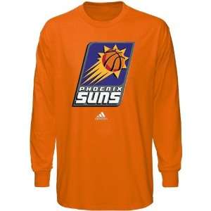  NBA adidas Phoenix Suns Orange Full Primary Logo Long 