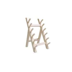  Wooden Knife Stand 6pc