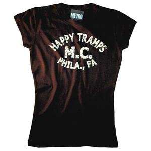   Womens Happy Tramps T Shirt   Small/Happy Tramps: Automotive