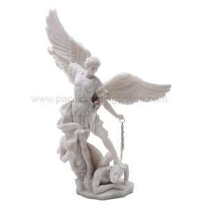   CHAINED LUCIFER TRAMPLED ON HIS FEET STATUE FIGURINE