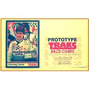    Darrell Waltrip Nascar Promo Card Rare 1992 Traks 