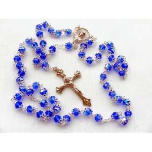  Religious Catholic Rosaries, Traditional Glass Rosaries 