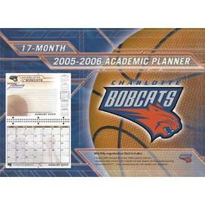 Charlotte Bobcats 2006 8x11 Academic Planner  Sports 