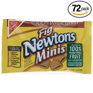 Nabisco Fig Newton Mini Cookies, 1.34 Ounce Units (Pack of 72)