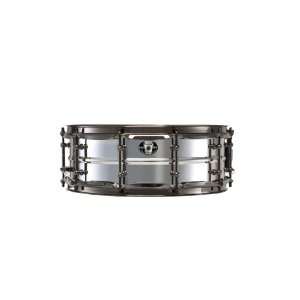  Ludwig Black Magic Stainless 5x14 Snare Drum Musical 
