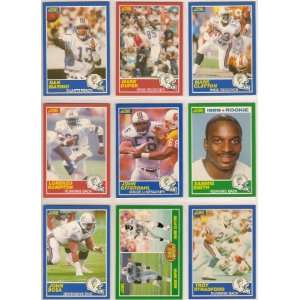 Miami Dolphins 1989 Score Football Team Set (Dan Marini) (Mark Duper 