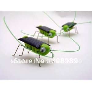  solar toy grasshopper novelty items mini children stuff 