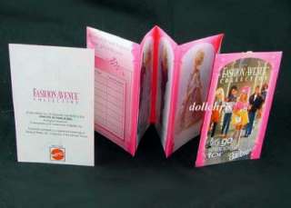 1995 BARBIE Ken FASHION AVENUE Doll Clothes Catalog Booklet MATTEL 