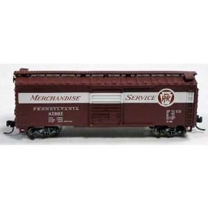  Atlas 34334 N Scale PRR Merchandise 40 Boxcar #4 Toys & Games