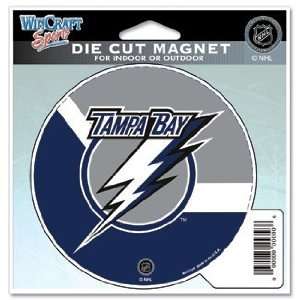 NHL Tampa Bay Lightning Set of 2 Indoor / Outdoor Magnets:  
