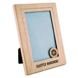   : Seattle Mariners 5x7 Vertical Wood Picture Frame: Sports & Outdoors
