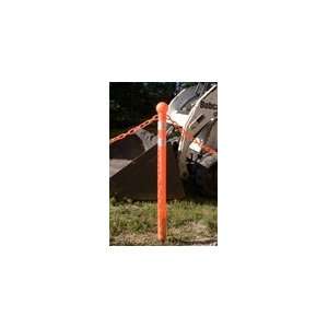  Traffic Control Ground Post With DOT Approved Silver 