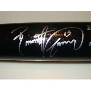  Brett Lawrie Signed MLB Rawlings Black Baseball Bat 
